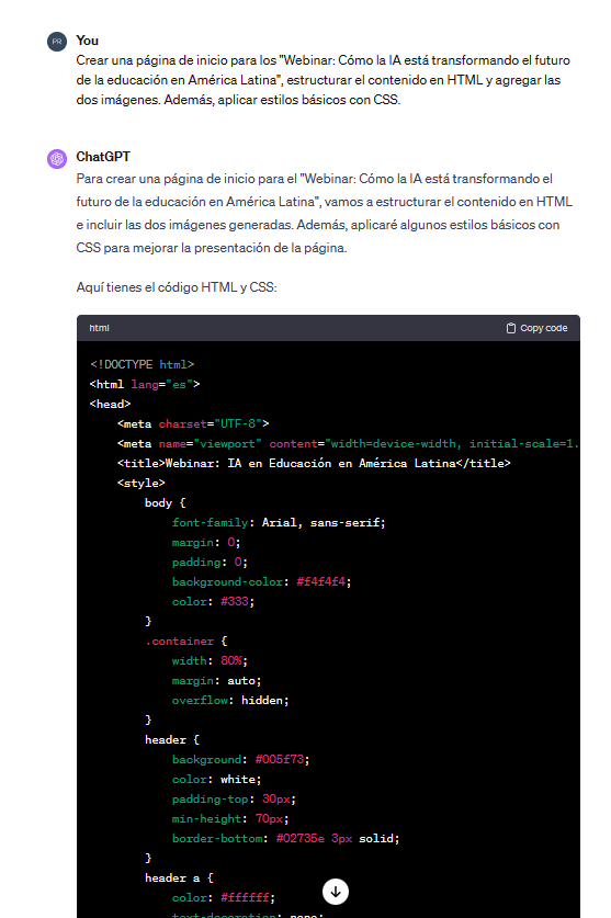Mi proyecto del curso: Usar Chat GPT para trabajar 13