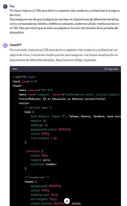 Mi proyecto del curso: Usar Chat GPT para trabajar 15