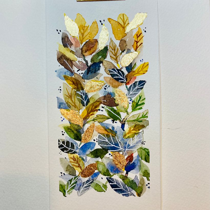 My project for course: Artistic Floral Watercolor: Connect with Nature 3
