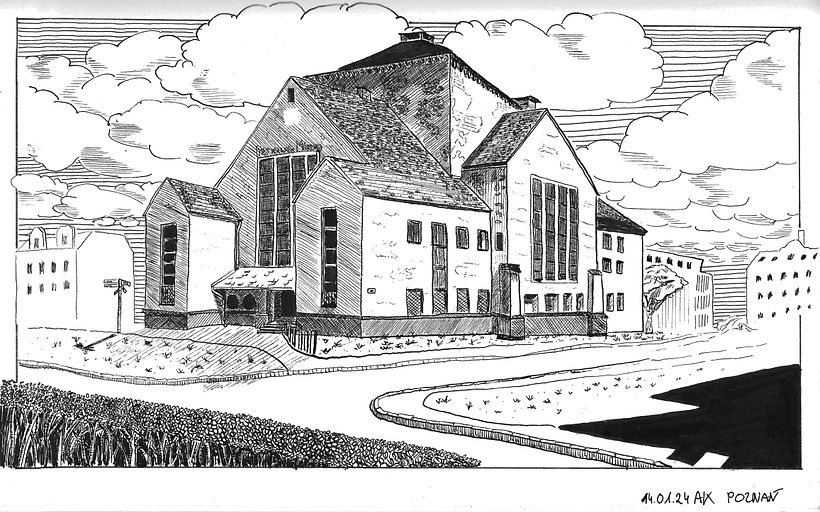 My project for course: Urban Architectural Sketching with Ink 1