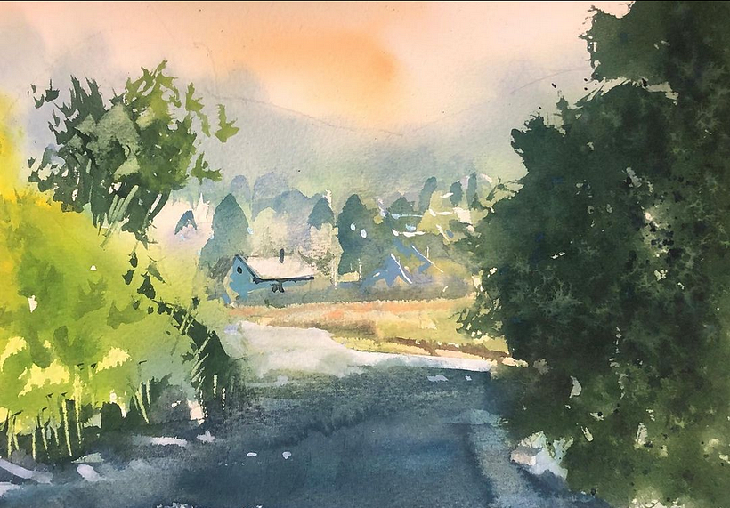 My latest paintings - Watercolor Painting