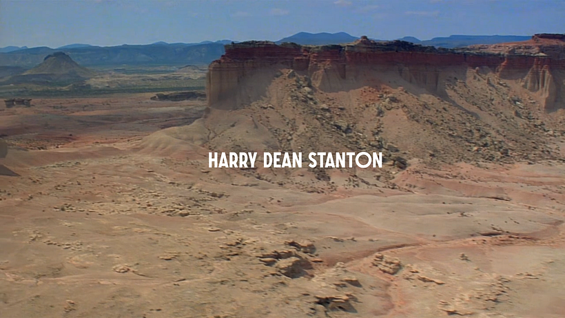 'Paris, Texas' title sequence re-design 2