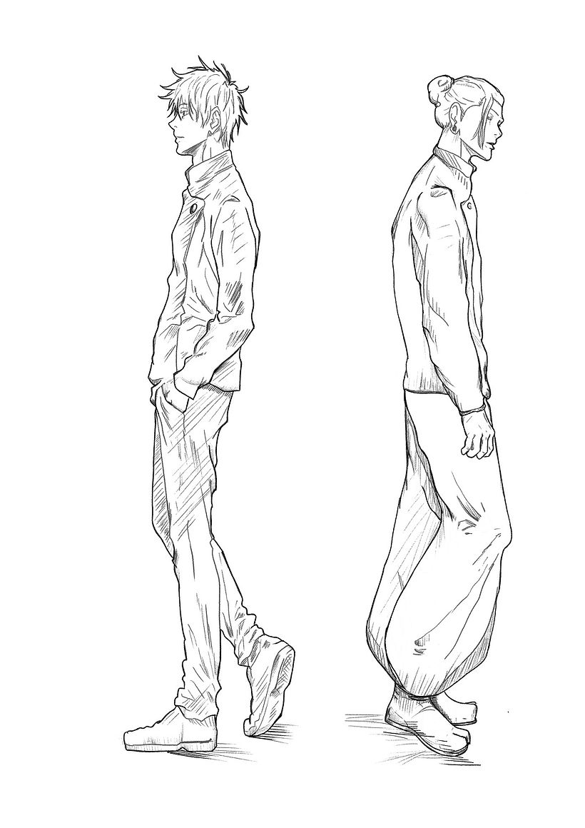 Black line Illustration 4
