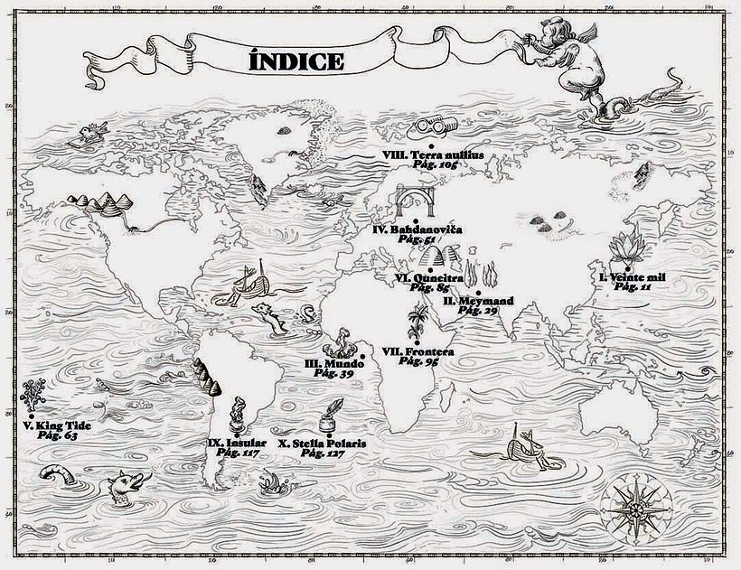 Indice de Insular, de Franco Chiavaralotti, Tres Hermanas Libros.