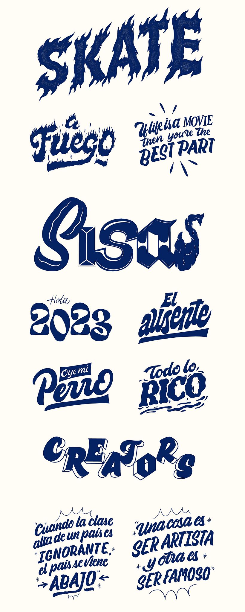 Lettering Collection 2023 5