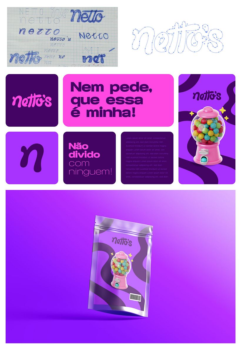 Mais projetos em: behance.net/tessanetto