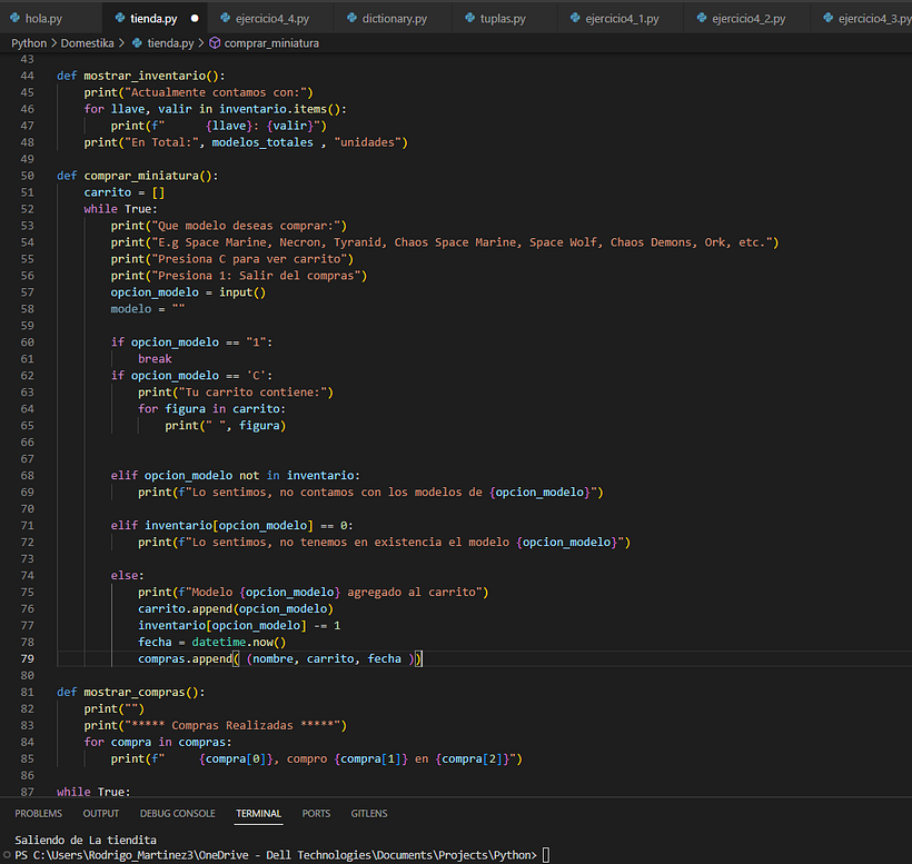 My project for course: Introduction to Python Programming 3