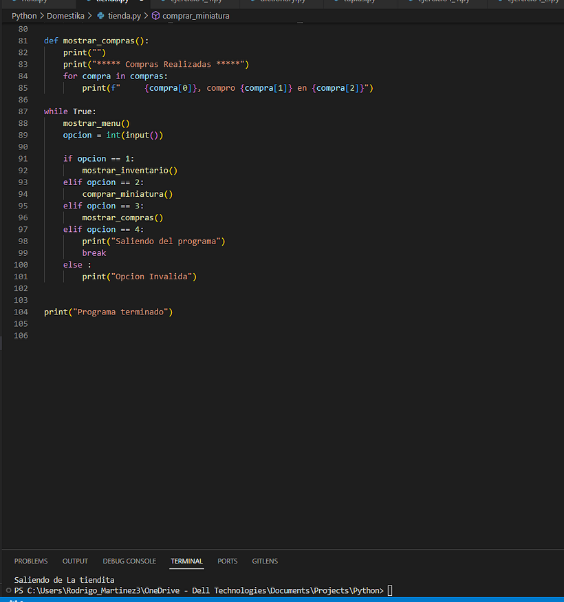 My project for course: Introduction to Python Programming 4