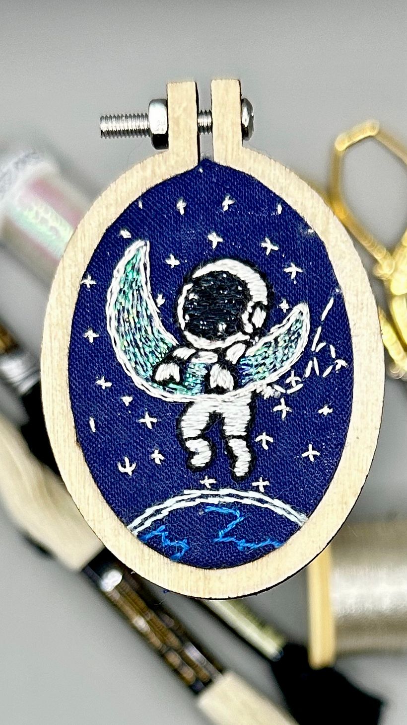 Bordado en miniatura @silviapeligro 14