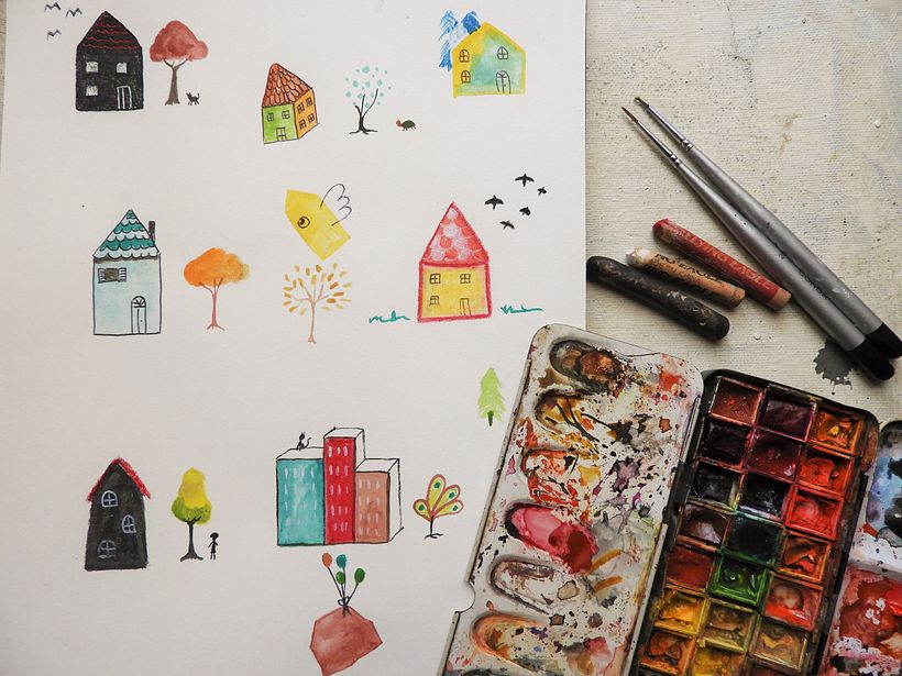 Mi proyecto del curso: Técnicas de ilustración para desbloquear tu creatividad 1