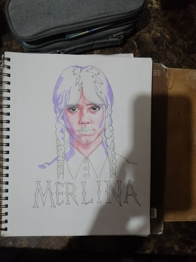 Le di el reflejo de luces en cabello y piel