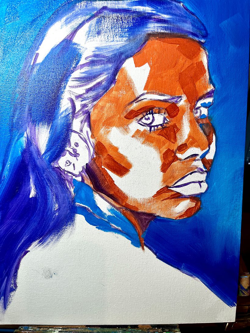 Still have no clue how to mix proper flesh colours.