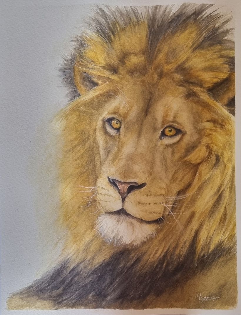 Final Painting: Wild Eyes