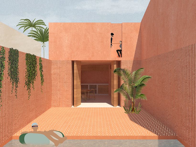 My project for course: Architectural Visualization Using Digital Collage 1