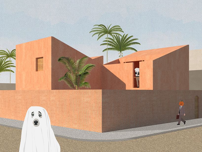 My project for course: Architectural Visualization Using Digital Collage 2