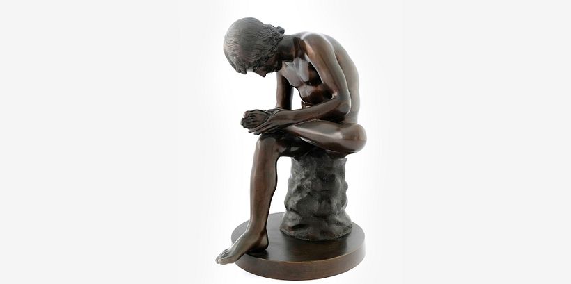 arte griego niño de la espina