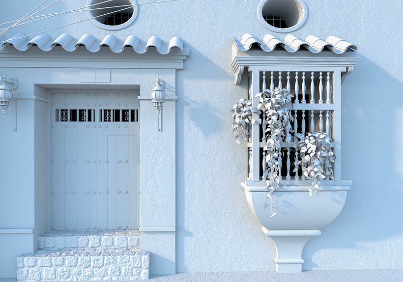 My project in Architectural Visualization with V-Ray Next for SketchUp course 2