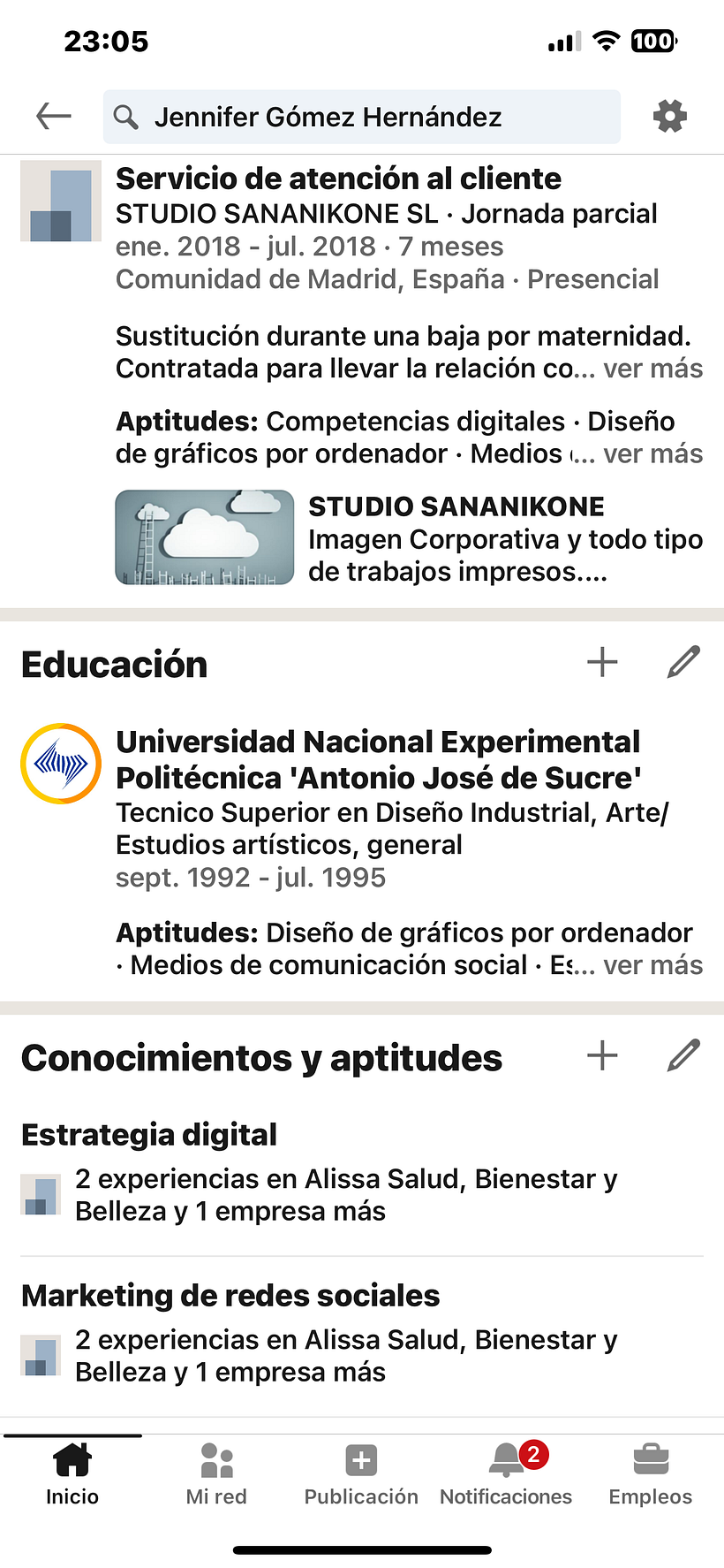 Mi proyecto del curso: LinkedIn: construye tu marca personal 5