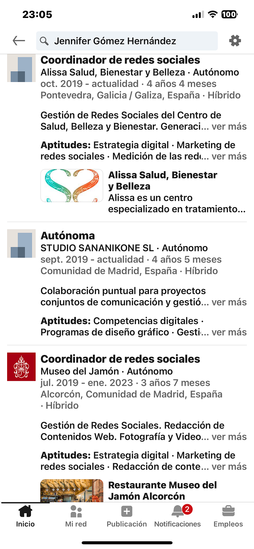 Mi proyecto del curso: LinkedIn: construye tu marca personal 6