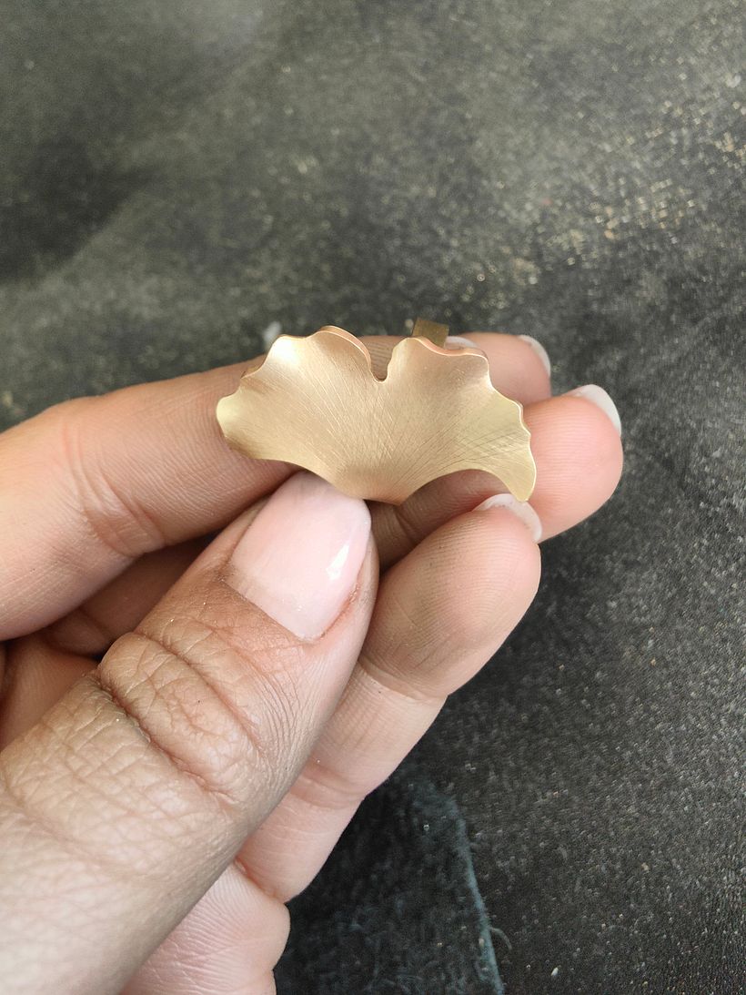 Mon projet du cours : Conception de bijoux : travail du métal et de la texture - Diseño de joyas