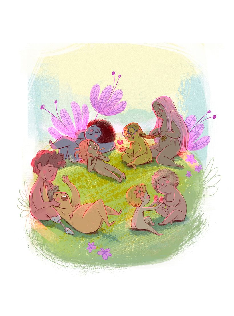 Acompañando - Drawing