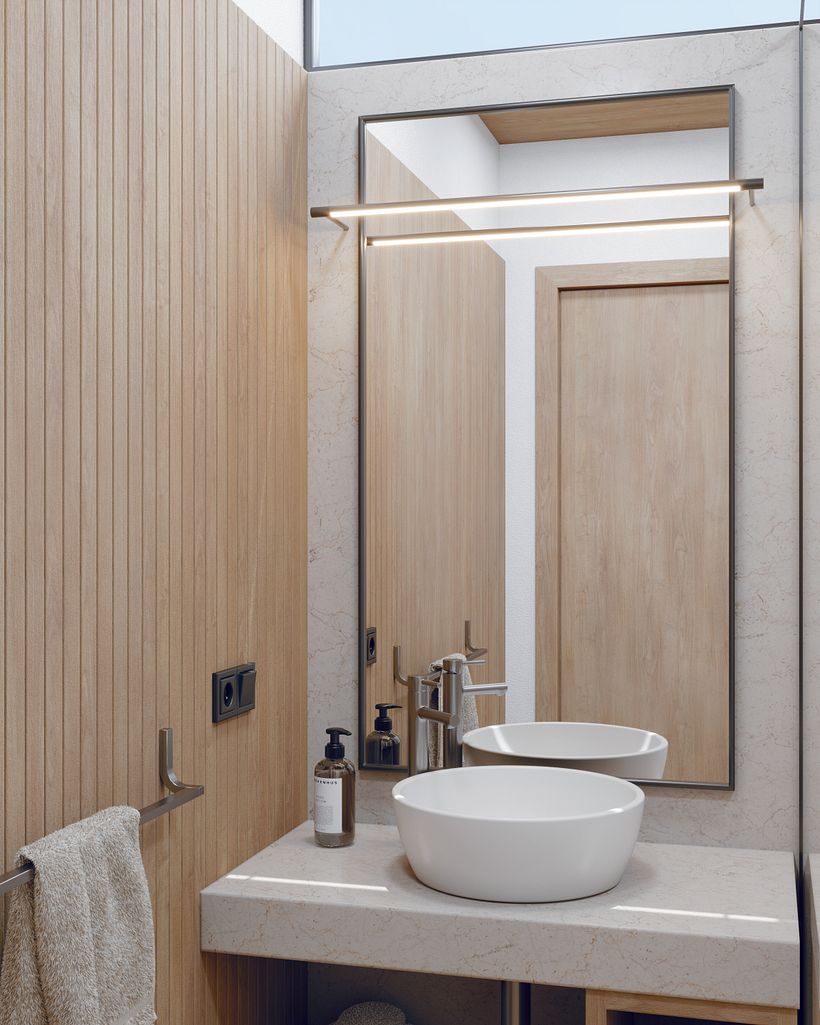 Baño Madera 2