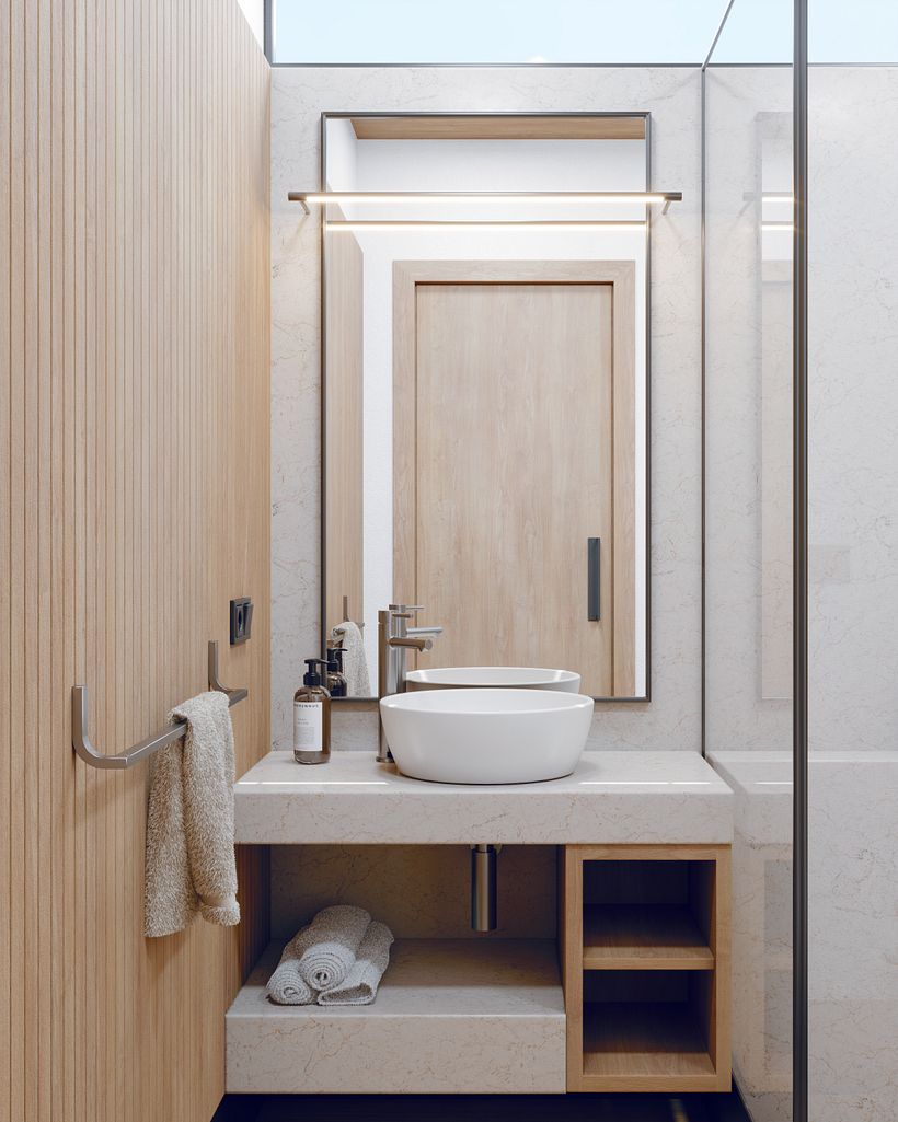 Baño Madera 3