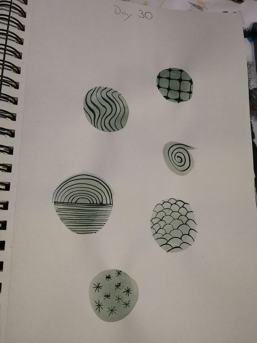 Mein Abschlussprojekt für den Kurs: Tägliches Sketching für kreative Inspiration 7