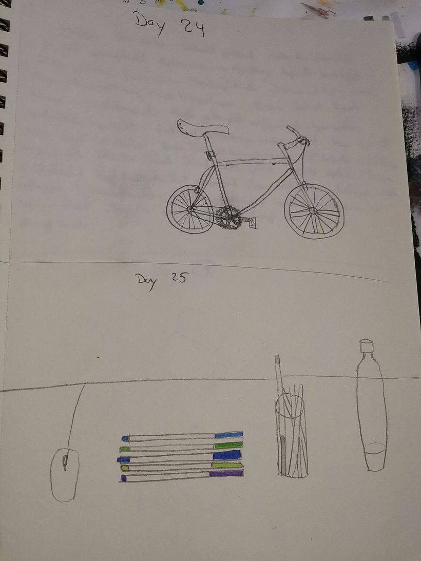 Mein Abschlussprojekt für den Kurs: Tägliches Sketching für kreative Inspiration 6