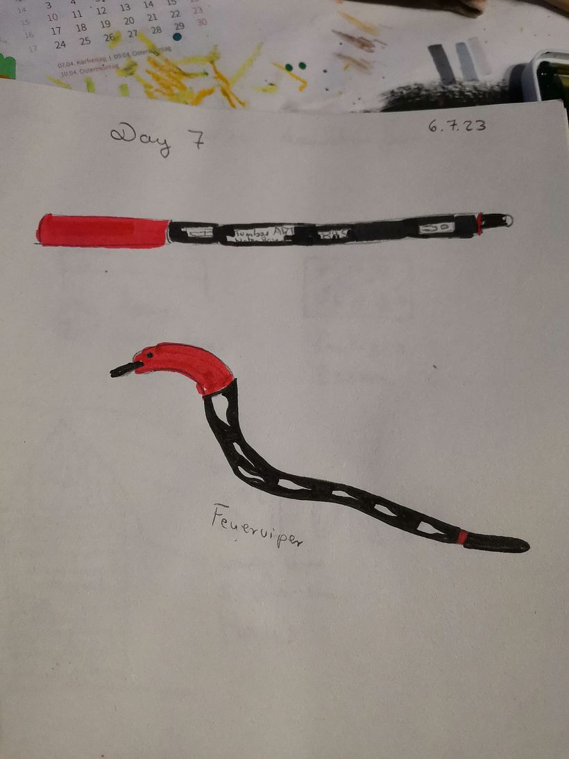 Mein Abschlussprojekt für den Kurs: Tägliches Sketching für kreative Inspiration 2