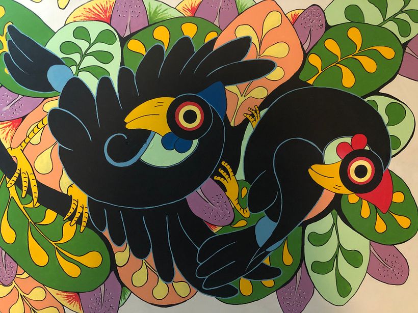 My project for course: Introduction to Decorative Mural Painting - Pintura