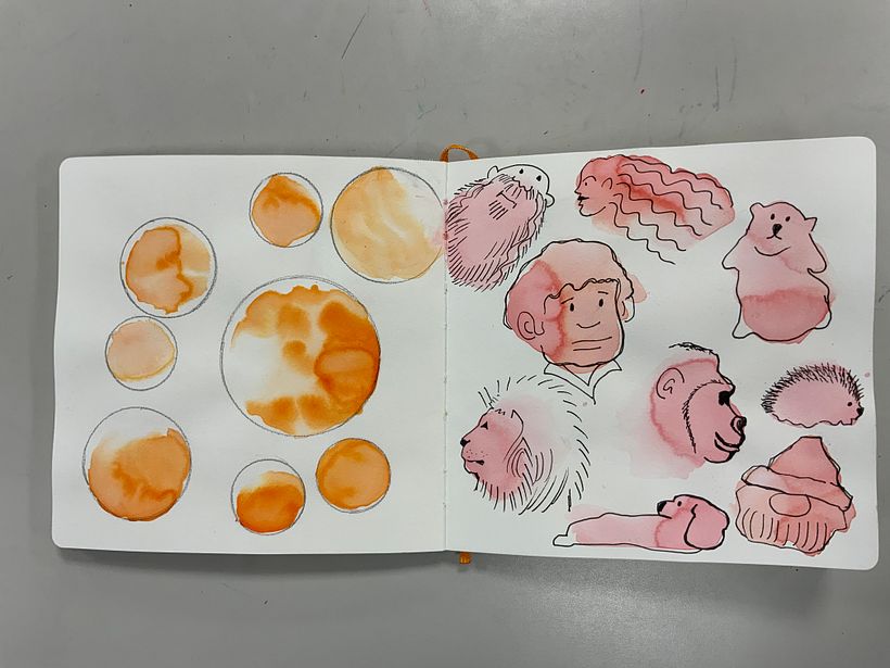 My project for course: Creative Watercolor Sketching for Beginners 9