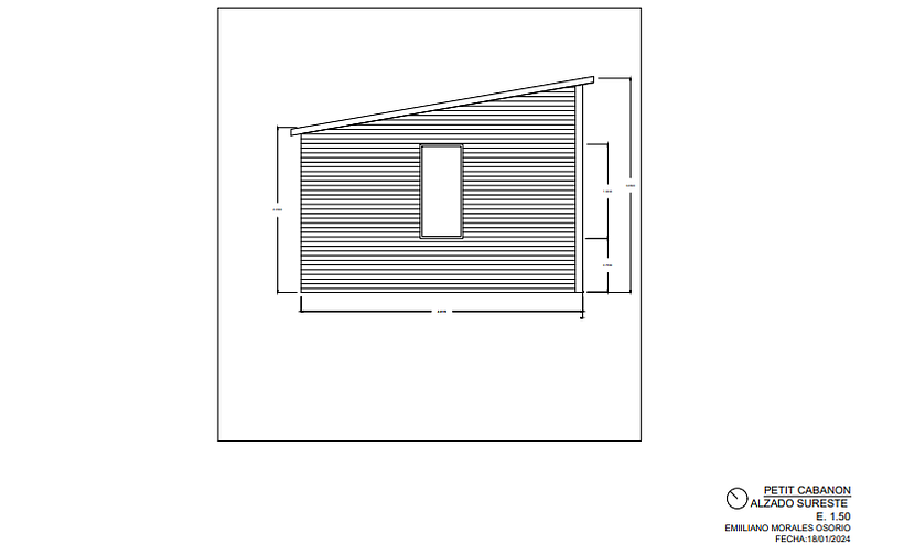 Mi proyecto del curso: Introducción al dibujo arquitectónico en AutoCAD 3