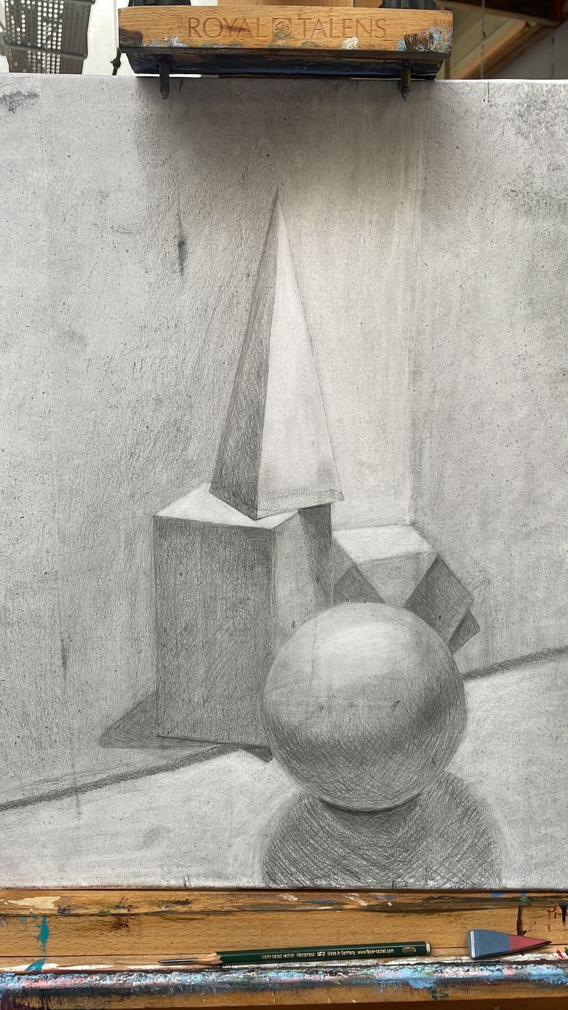 Study - Traditionele illustratie