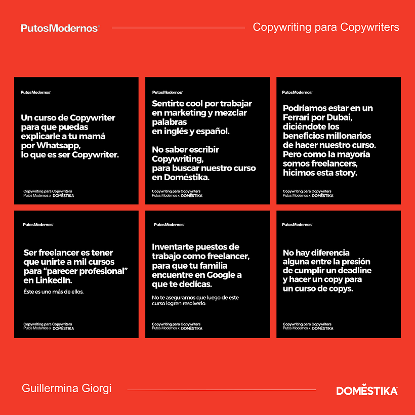 Mi proyecto del curso: Copywriting para copywriters 5
