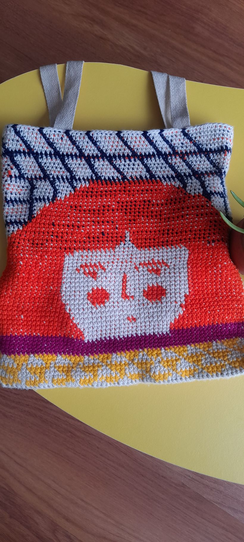 Mi proyecto del curso: Tapestry: técnica de crochet para dibujar con hilos 2