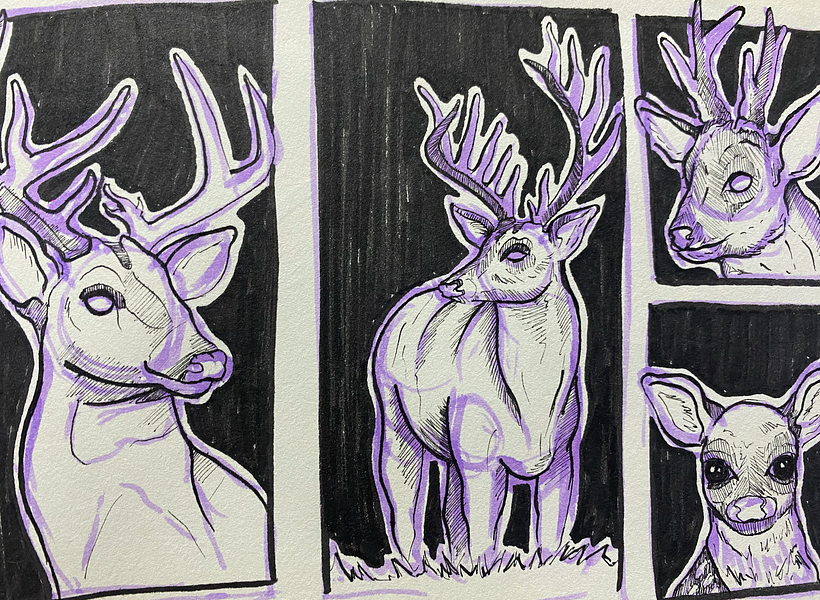 My project for course: Daily Sketching for Creative Inspiration 1