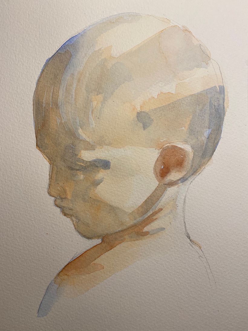 I really like this version. Think I should have stopped here. 