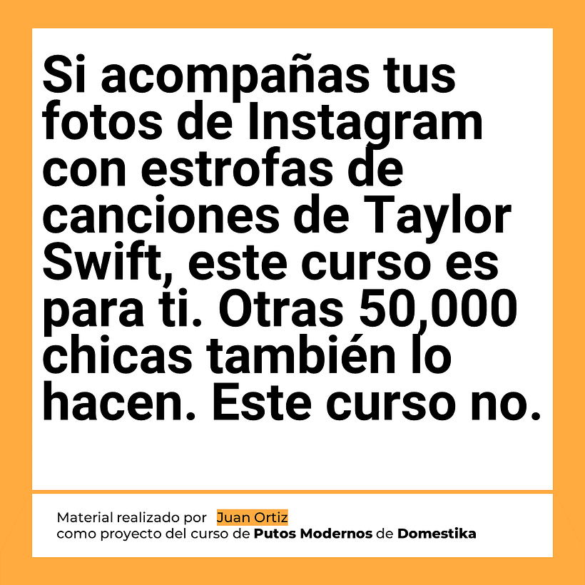 Mi proyecto del curso: Copywriting para copywriters 4