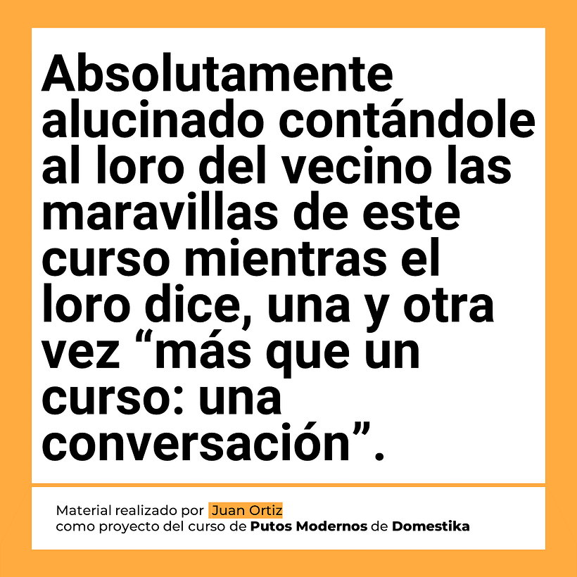 Mi proyecto del curso: Copywriting para copywriters 5