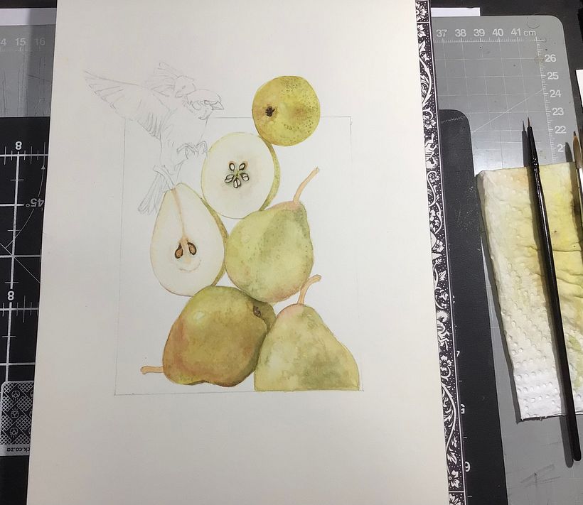 My project for course: Botanical Watercolor: Illustrating Art and Science - Ilustración tradicional