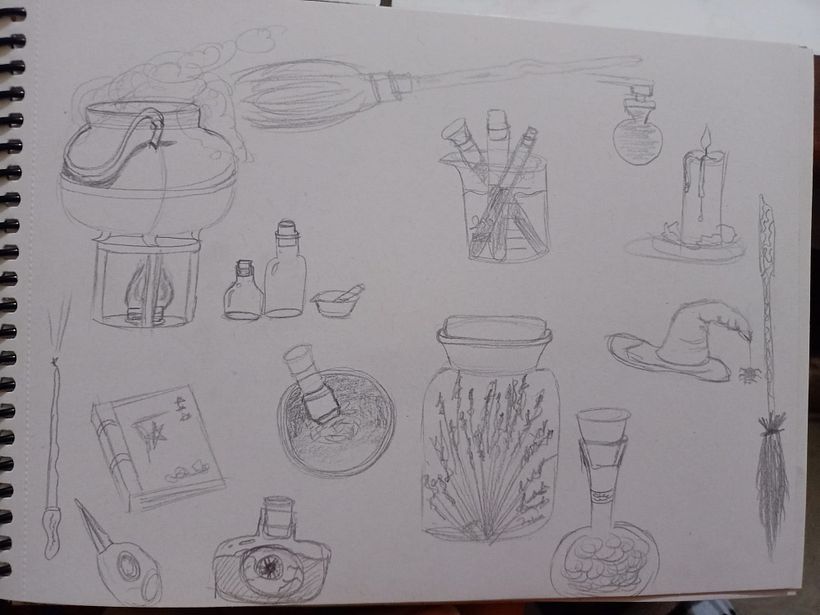 My project for course: Drawing Journal: Create Fantasy Characters 2