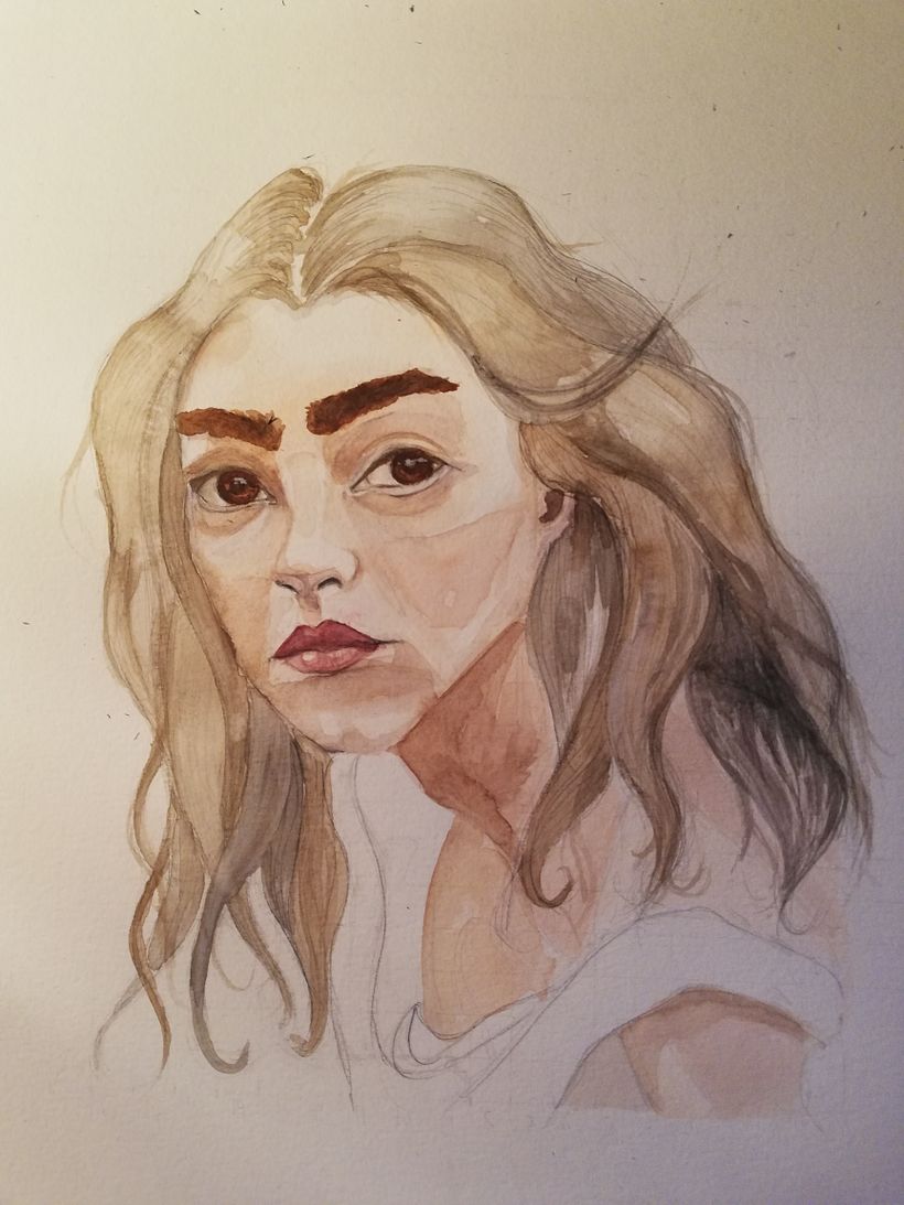 My project for course: Watercolor Portrait from a Photo 2