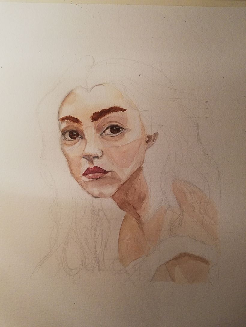 My project for course: Watercolor Portrait from a Photo 3