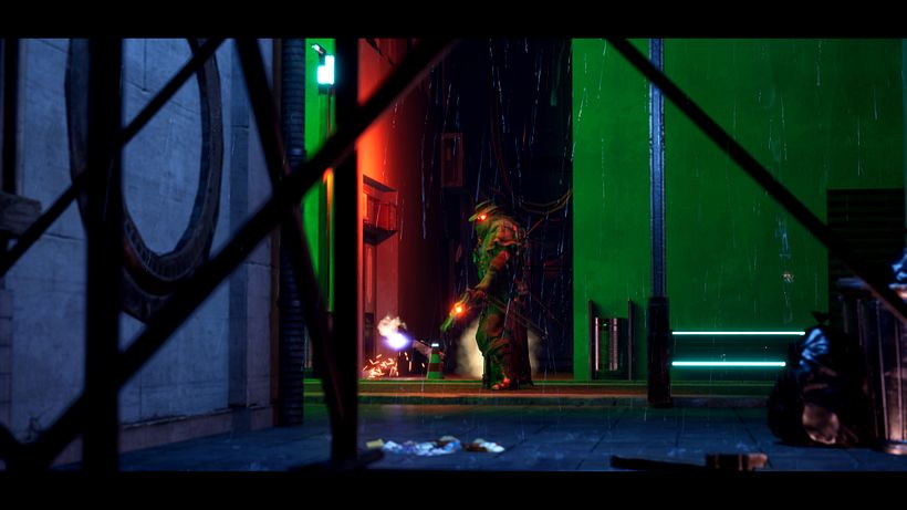 My project for course: Game Environment Design: Cyberpunk Scenes with Unreal Engine - 3D
