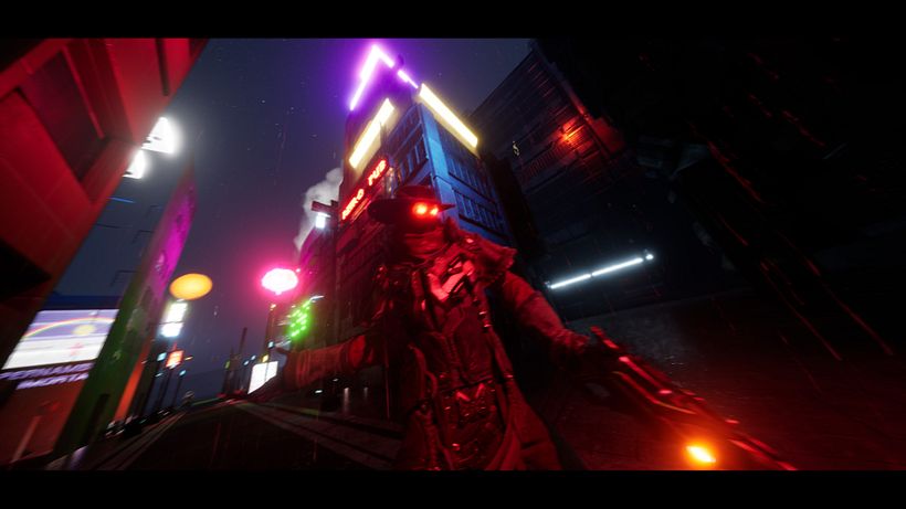 My project for course: Game Environment Design: Cyberpunk Scenes with Unreal Engine - 3D