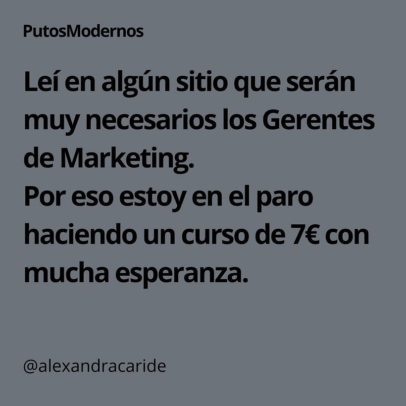 Un proyecto original + de copywriting 2
