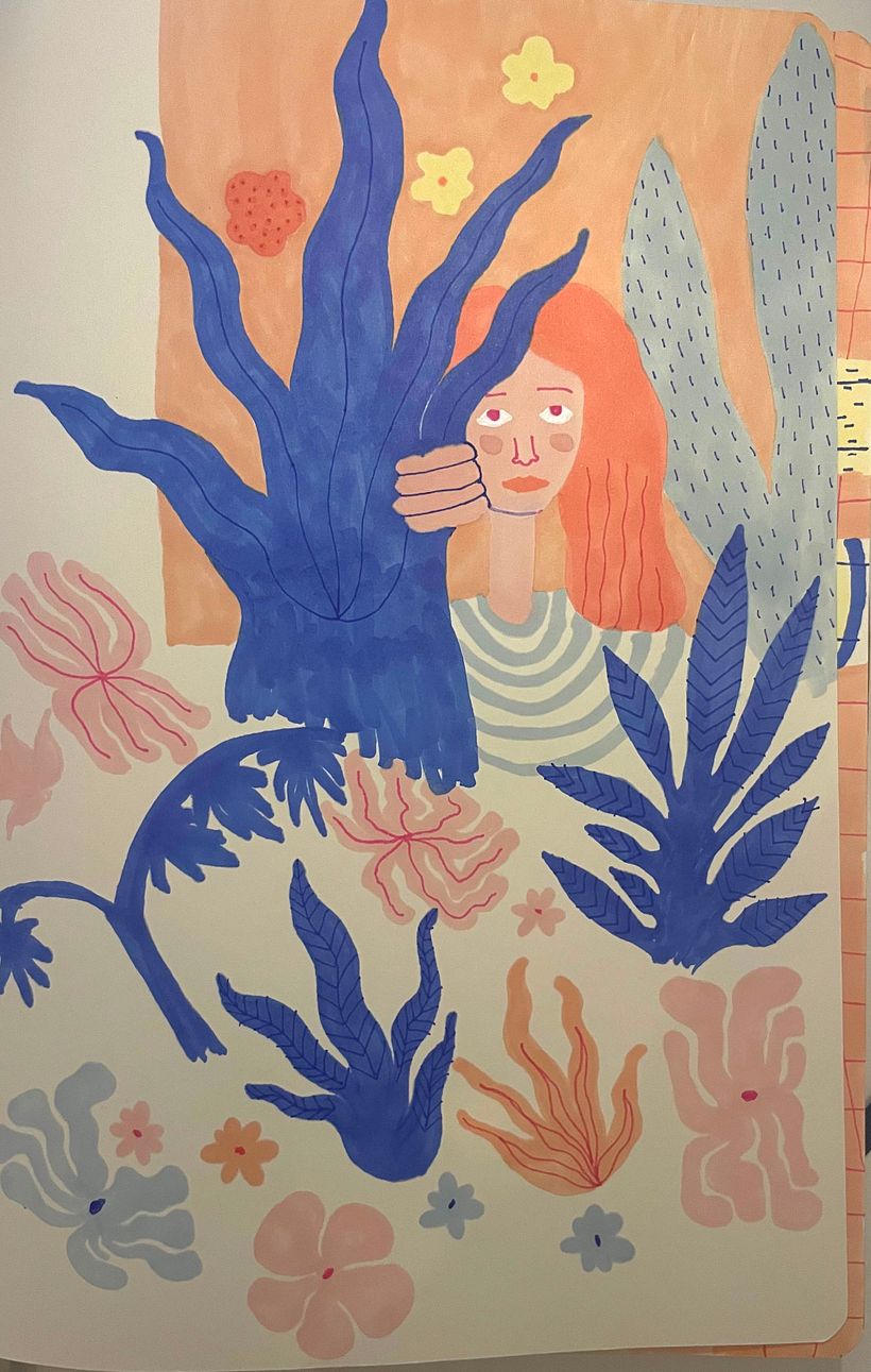 Mi proyecto del curso: Ejercicios en cuaderno para crecer como artista 4