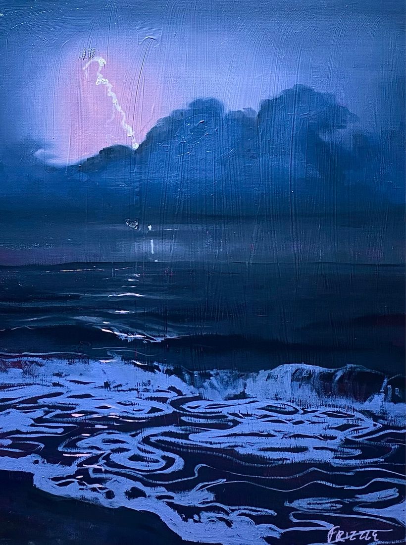 "Stormy Seas" (Tutorial Painting) - Craft