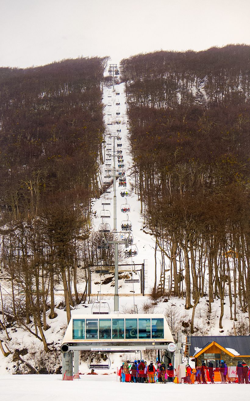 Aerosilla Del Rio, Cerro Castor Ushuaia Argentina